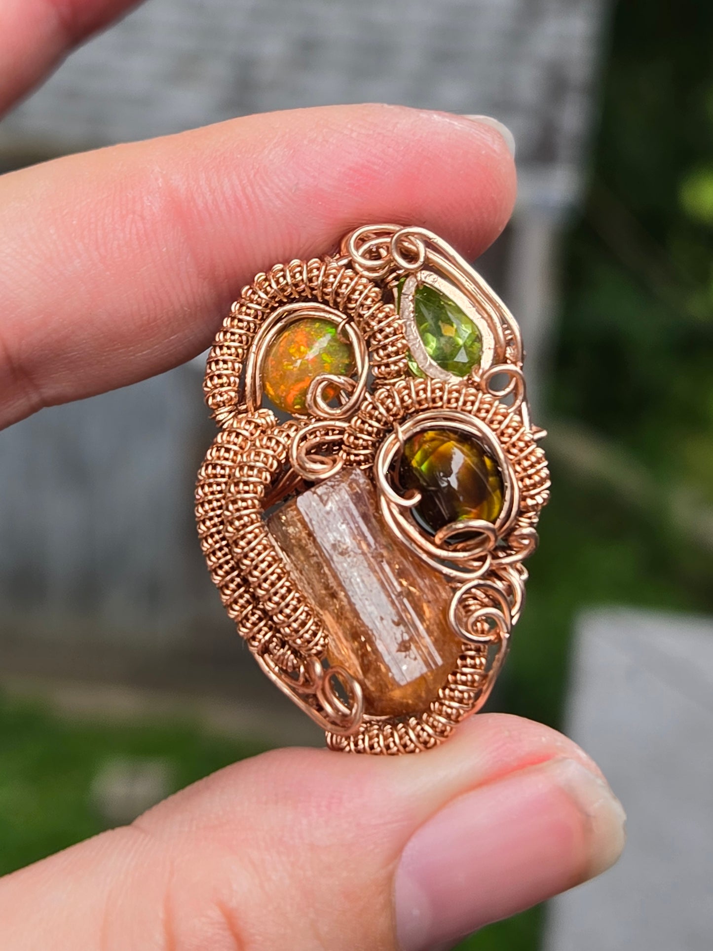 Radiance Wire Wrapped Pendant