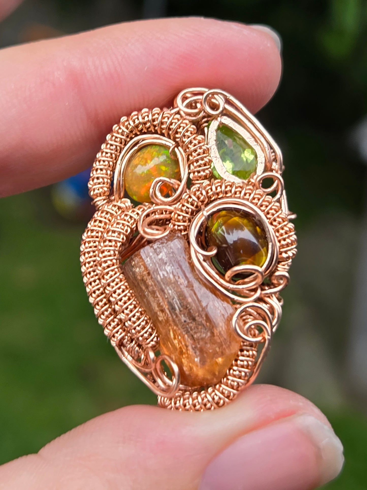 Radiance Wire Wrapped Pendant