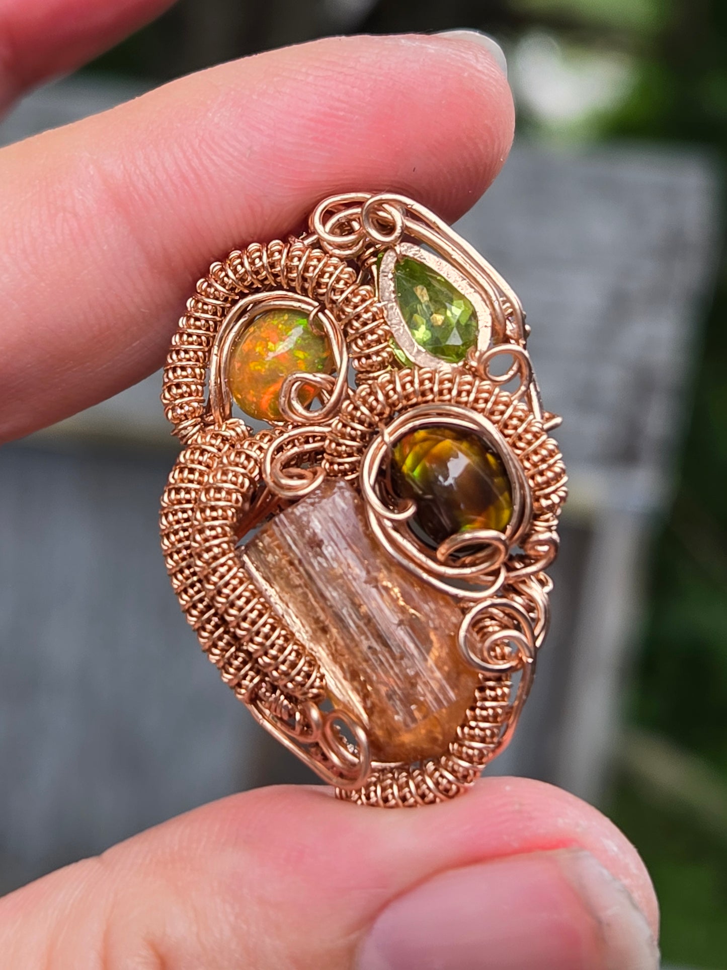 Radiance Wire Wrapped Pendant