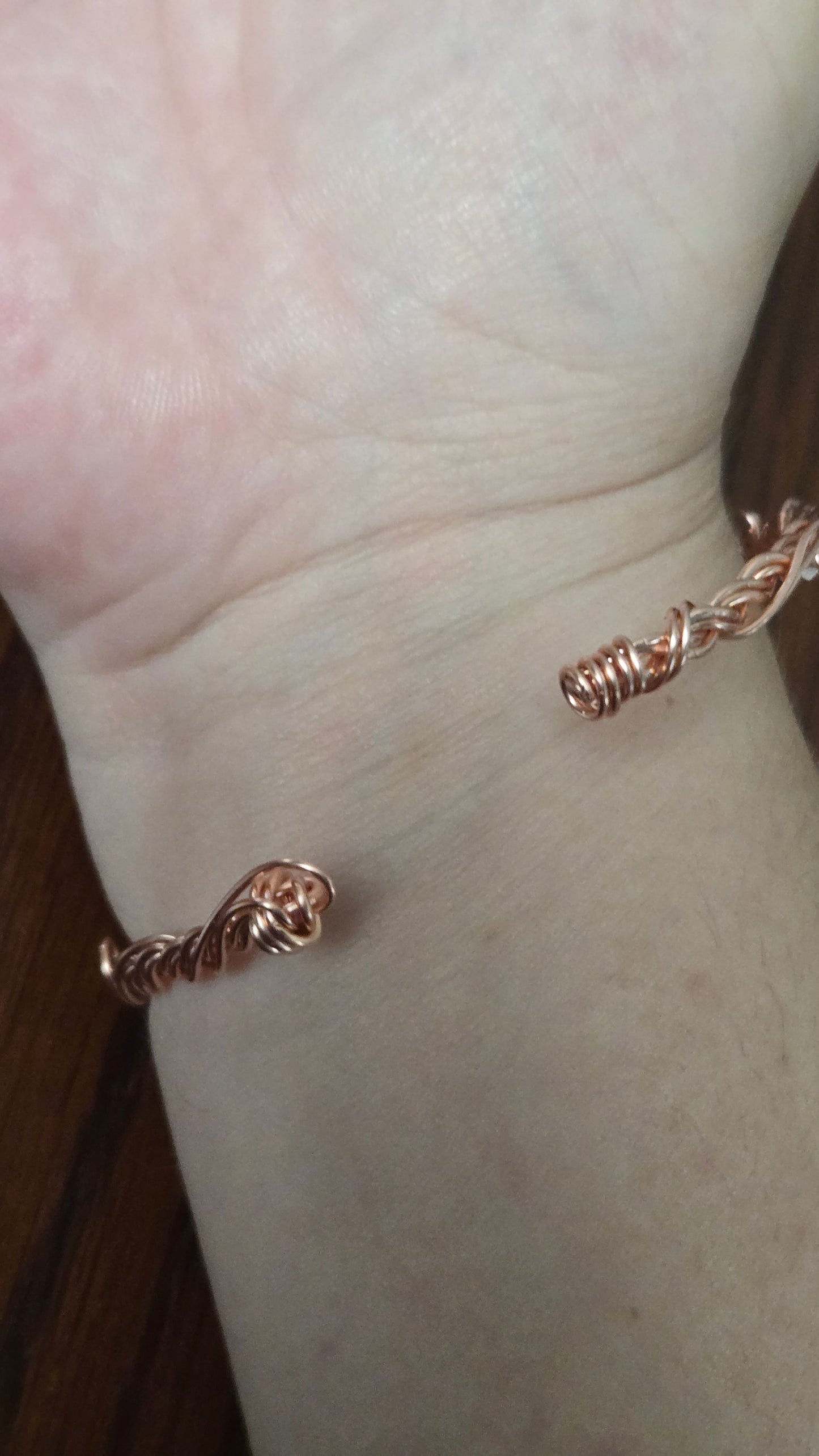 Fck Off Wire Wrapped Cuff
