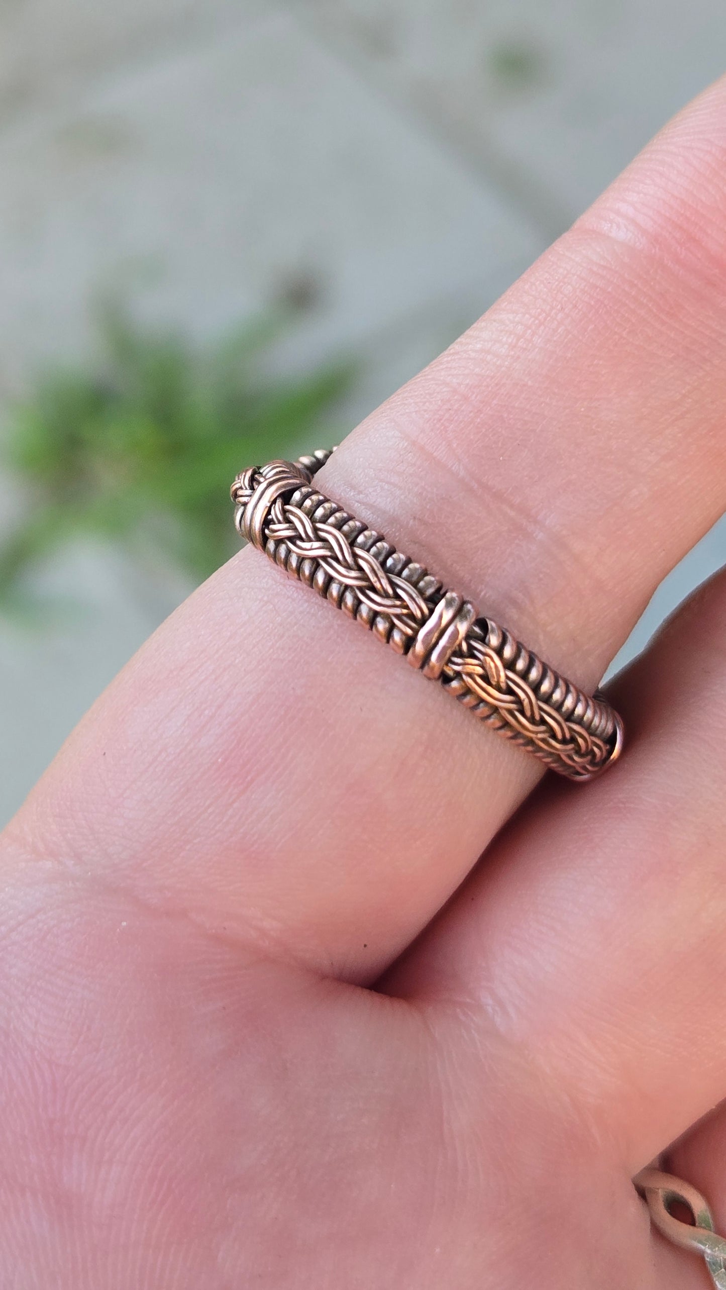 Pietersite Wire Wrapped Ring