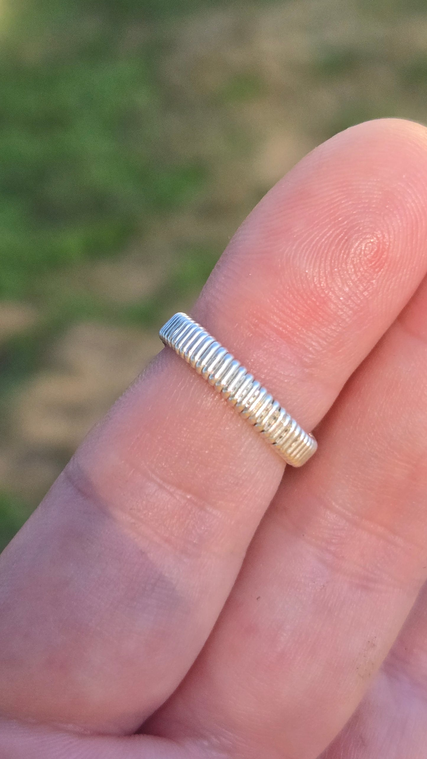Opal Wire Wrapped Ring